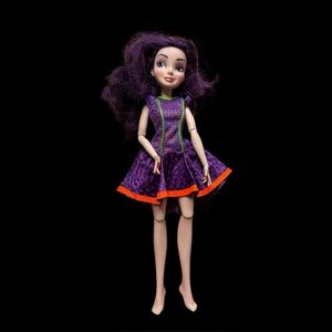 Disney Descendants Wicked World Neon Lights Ball Mall Doll Works
